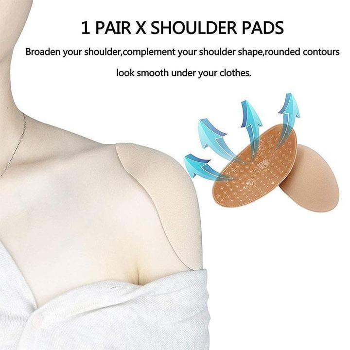 Naturally Soft Anti-Slip Shoulder Pads