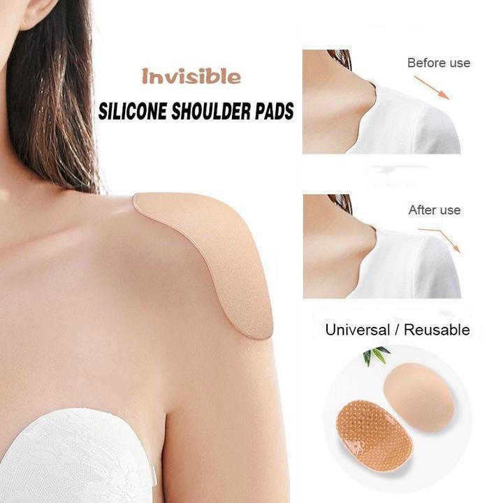 Naturally Soft Anti-Slip Shoulder Pads