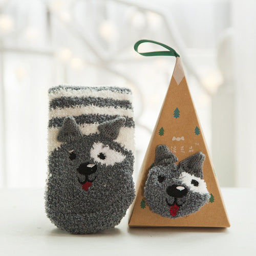 Cute Socks With Gift Box