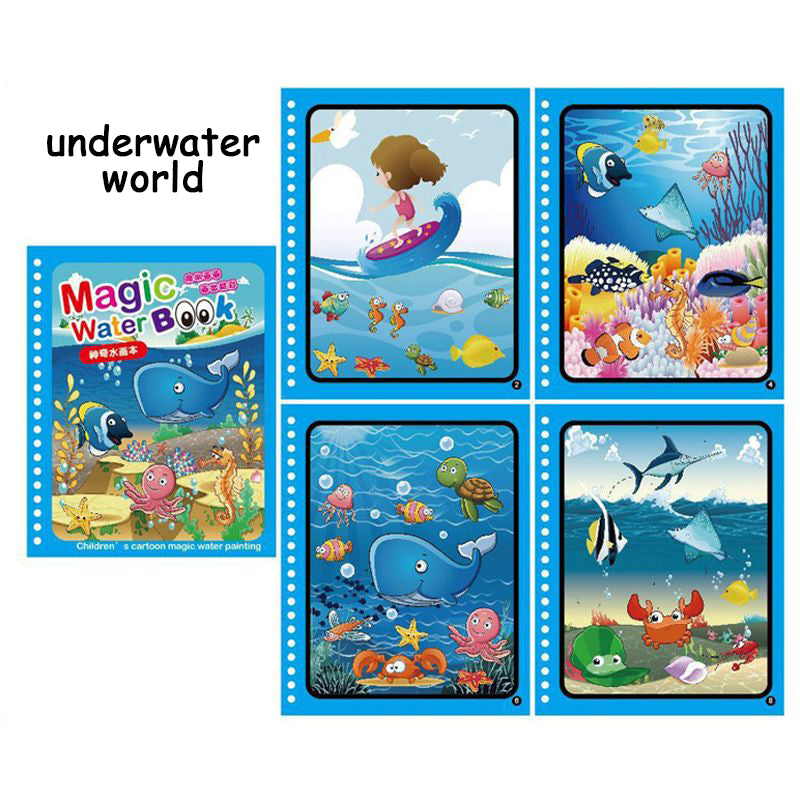 Magic Water Picture Book - Infinity Picture Book (free delivery)