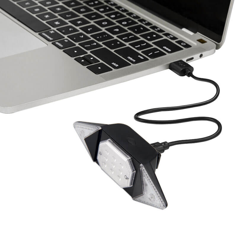 New USB waterproof remote control turn signal for bicycles