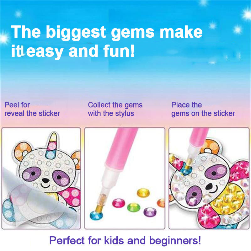 Kids Crystal Painting Stickers