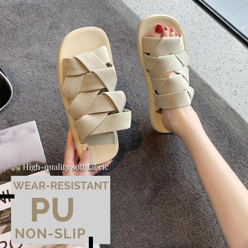 Elastic Braided Slippers （Free Shipping）