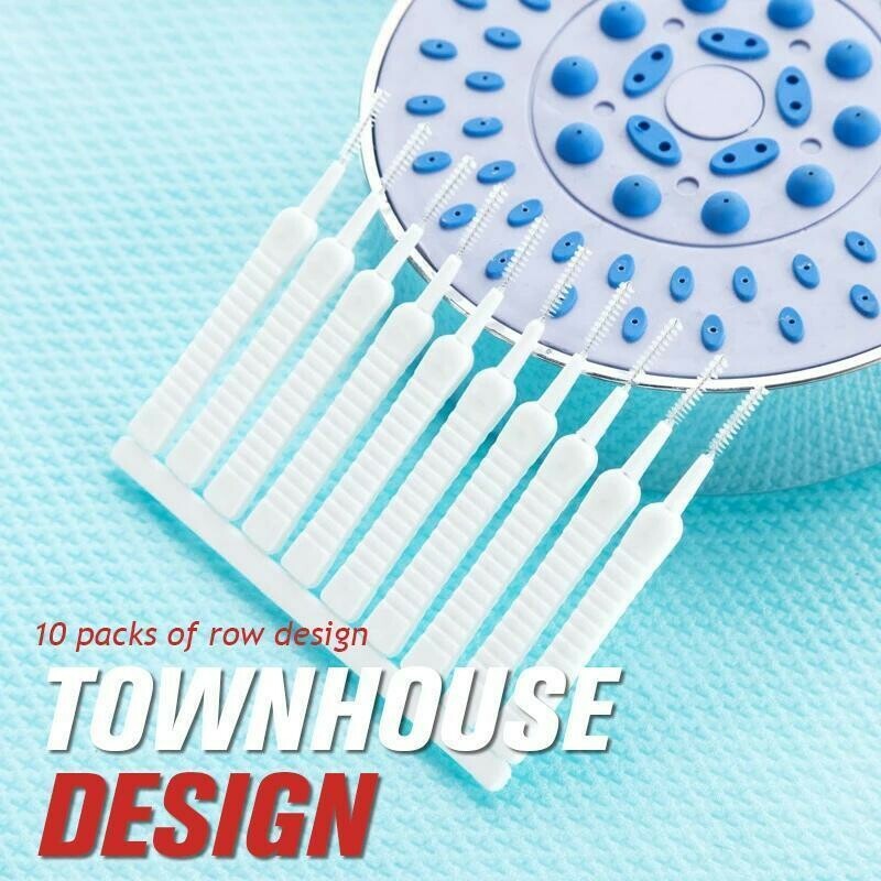 Crevice hole cleaning brush