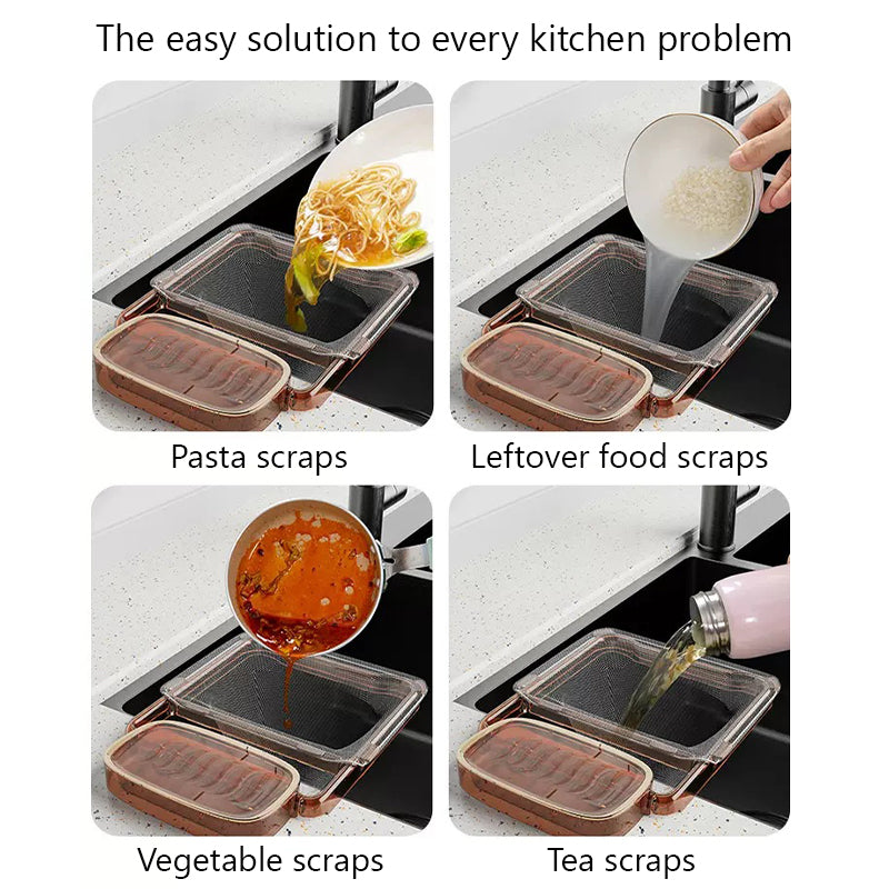 Folding sink draining rack