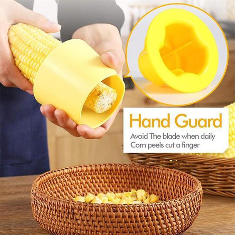 Corn Stripper, 4 in 1 Corn Peeler Tool Corn Thresher