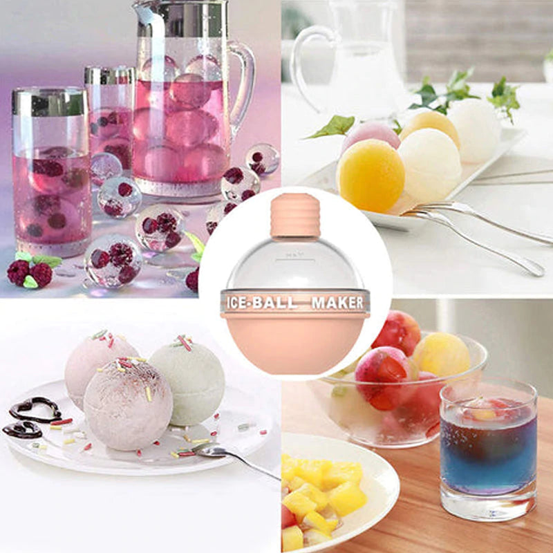 ROUND SILICONE ICE CREAM MOLD