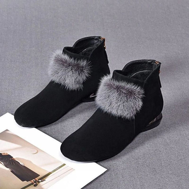 Women's Stylish Non-Slip Winter Ankle Boots