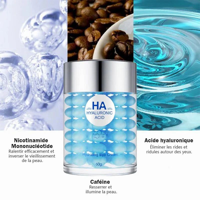 Hyaluronic acid eye cream