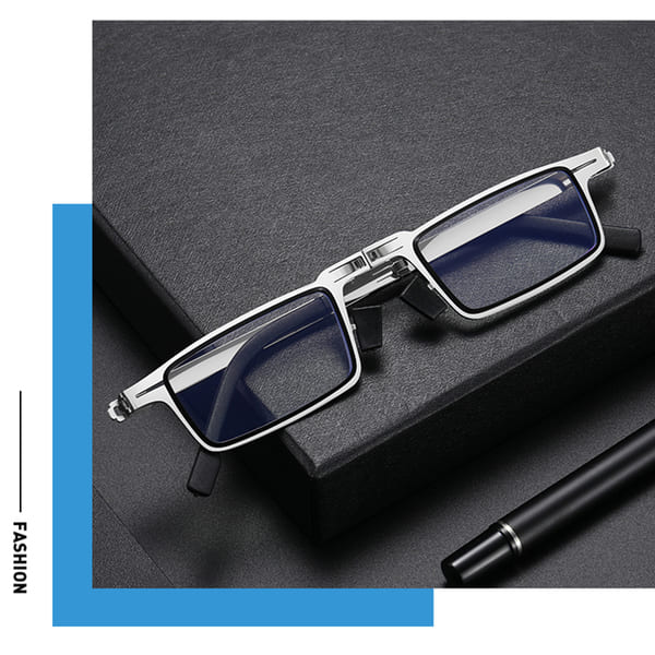 Blue Light Blocking Screwless Foldable Reading Glasses