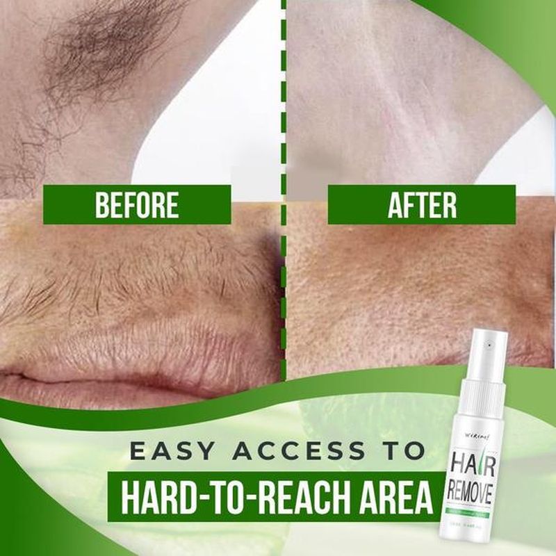 Natural Permanent Hair Removal Spray