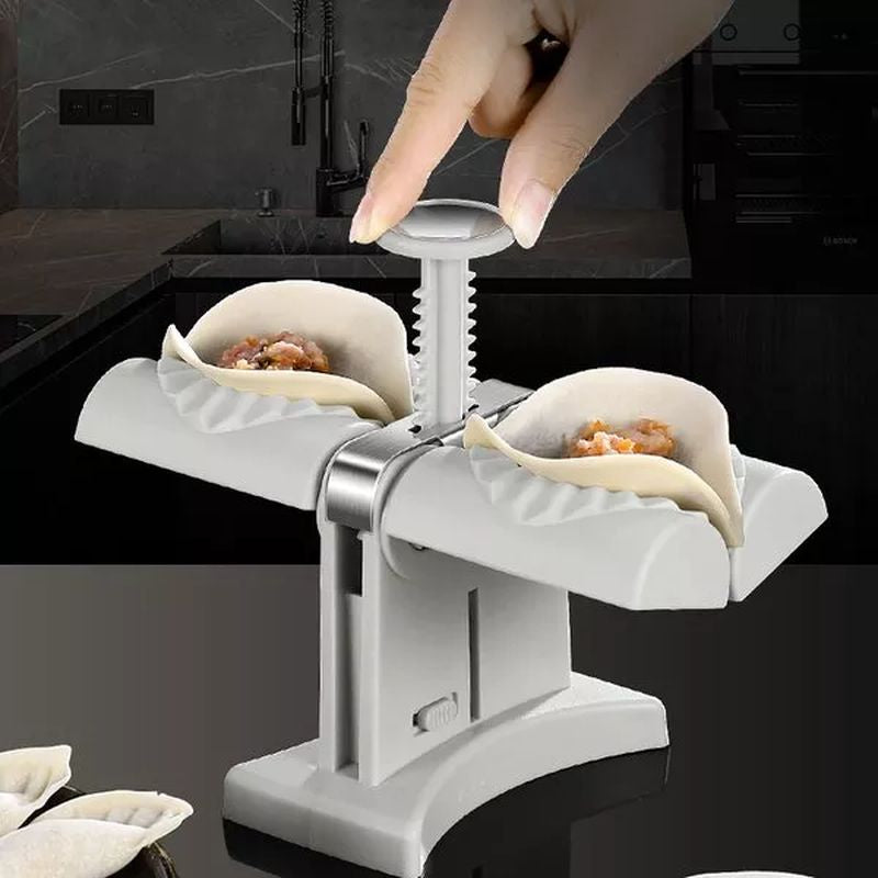 HOUSEHOLD DOUBLE HEAD AUTOMATIC DUMPLING MAKER MOULD