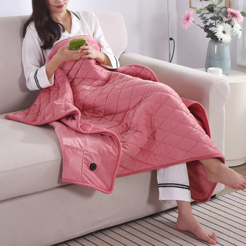 USB heated blanket