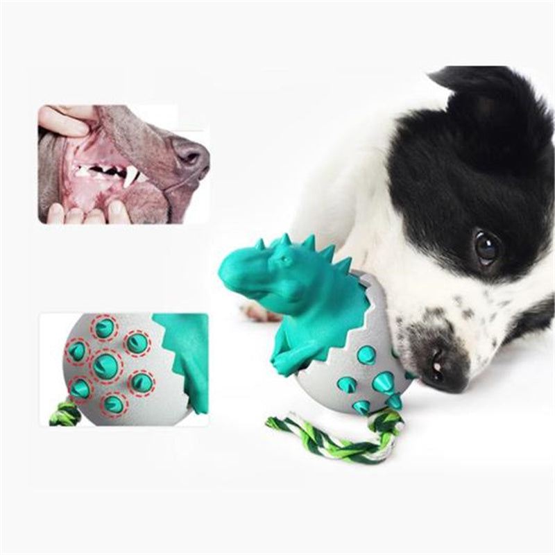 DINOSAUR EGGS DOG CHEW TOY