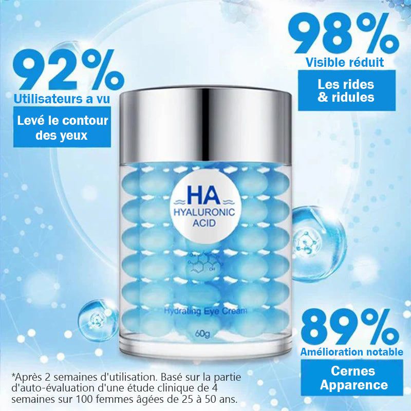 Hyaluronic acid eye cream