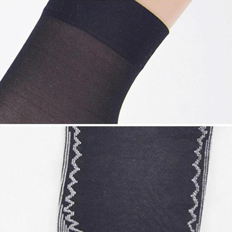 Silky, Anti-slip Cotton Socks (5 pairs)