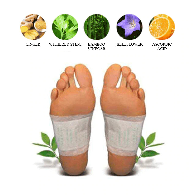 Natural Ginger Detox Foot Patch