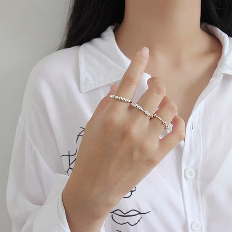 Stylish decompression ring