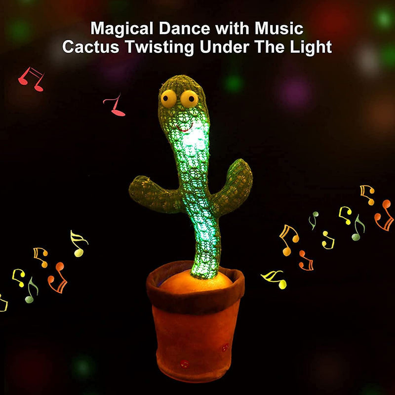 Funny Talk-Back Dancing Cactus