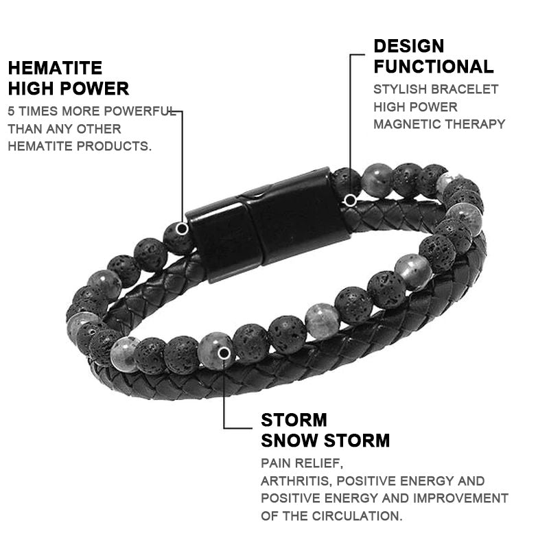 Bead bracelet for lymphatic therapy