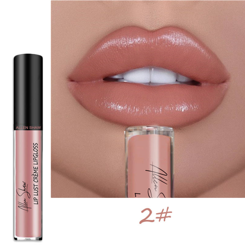 12 Color Cream Texture Lipstick Waterproof