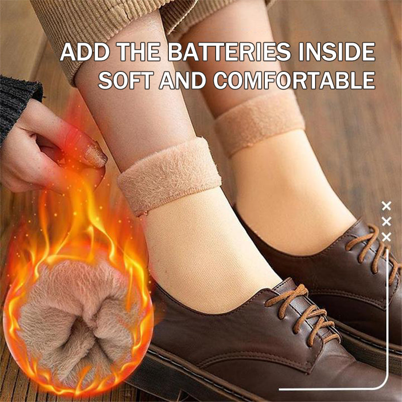 Super warm fluffy snow socks (3 pairs)