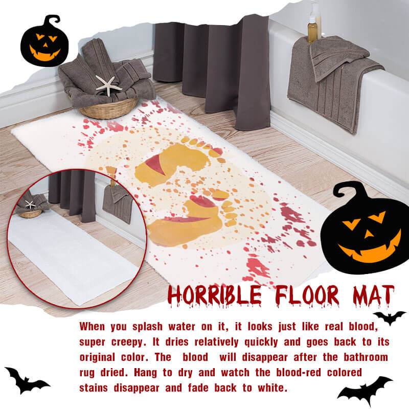 Halloween Bloody Bath Mat