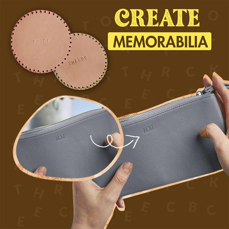 Leather Plastic Embossing Stamp Punch Set