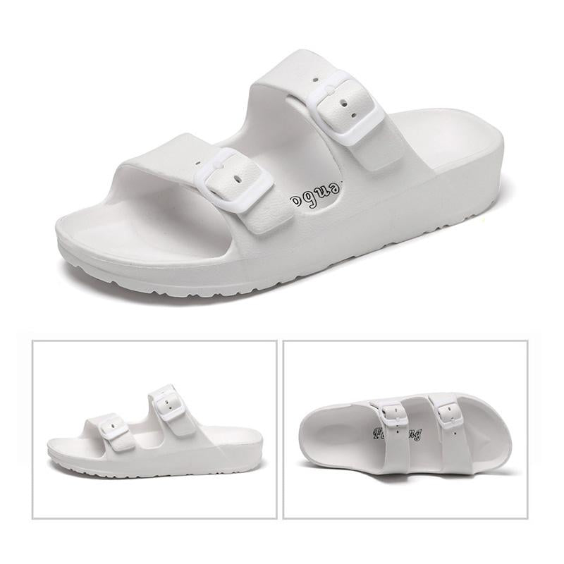 Arch Support Double Buckle Adjustable Sandals