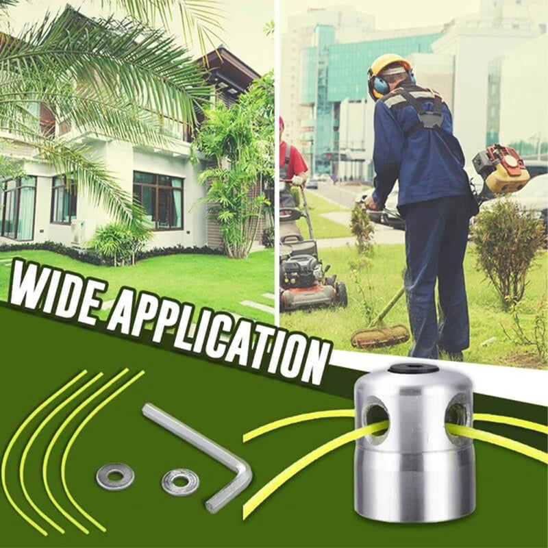 Grass trimmer head aluminum