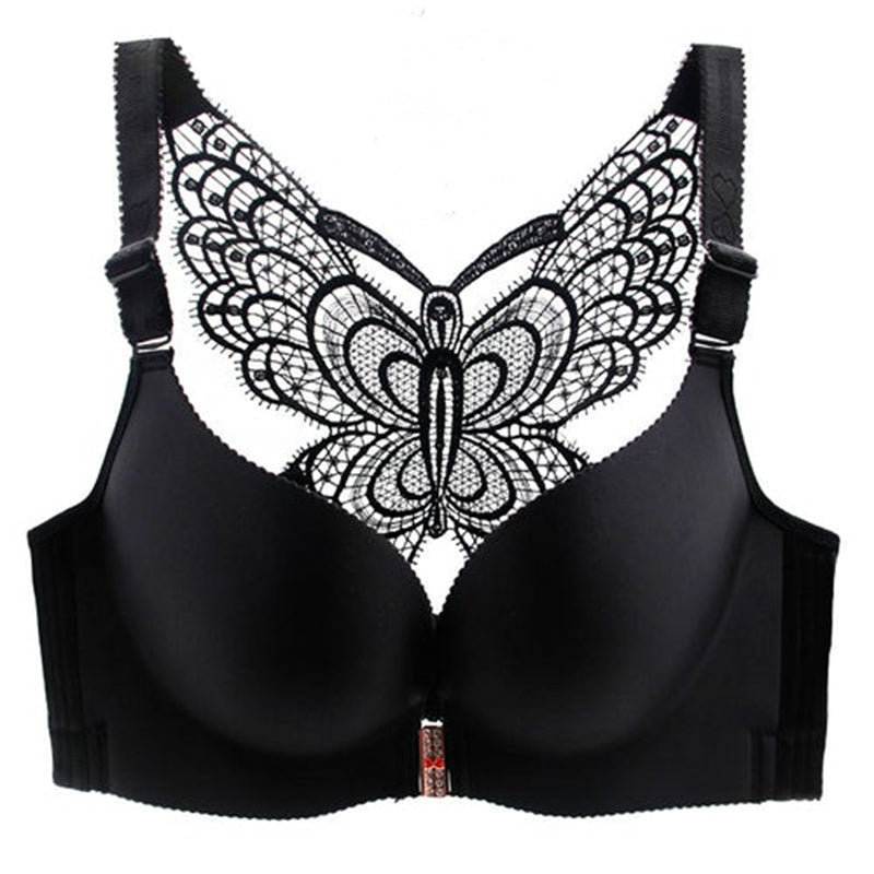 Butterfly non-wired bra