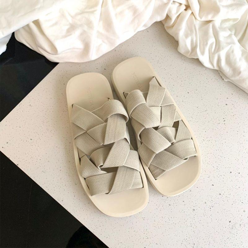 Elastic Braided Slippers （Free Shipping）