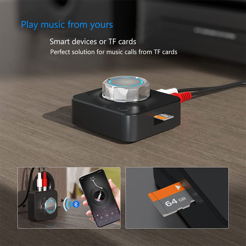 Bluetooth 5.0 Audio RCA Receiver