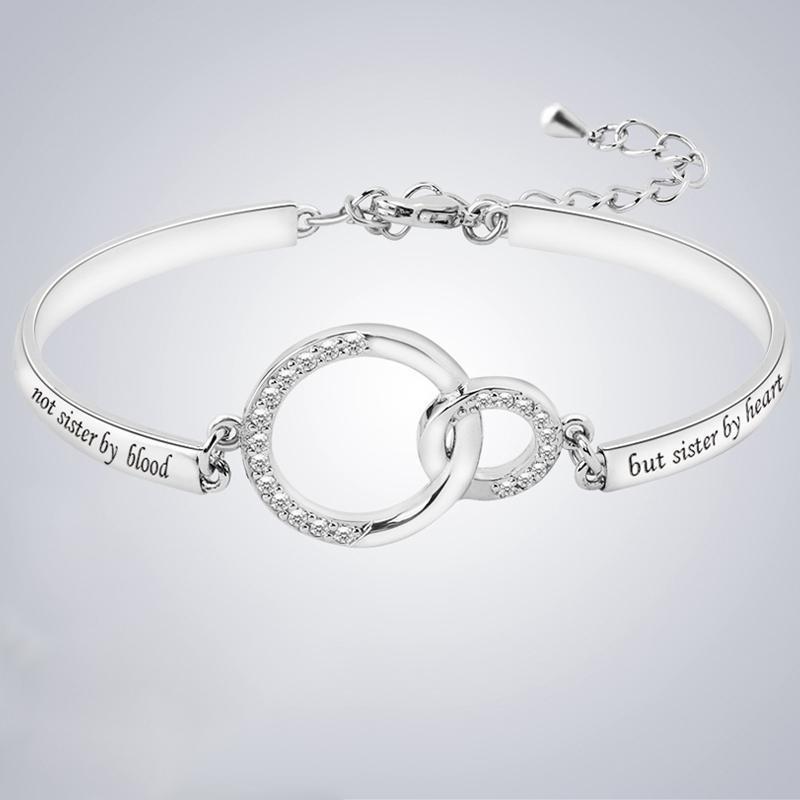 Simple inspirational friendship bracelet