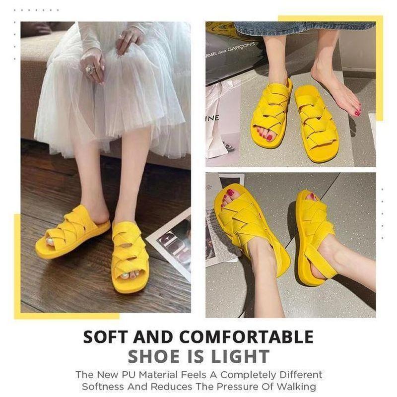Elastic Braided Slippers （Free Shipping）