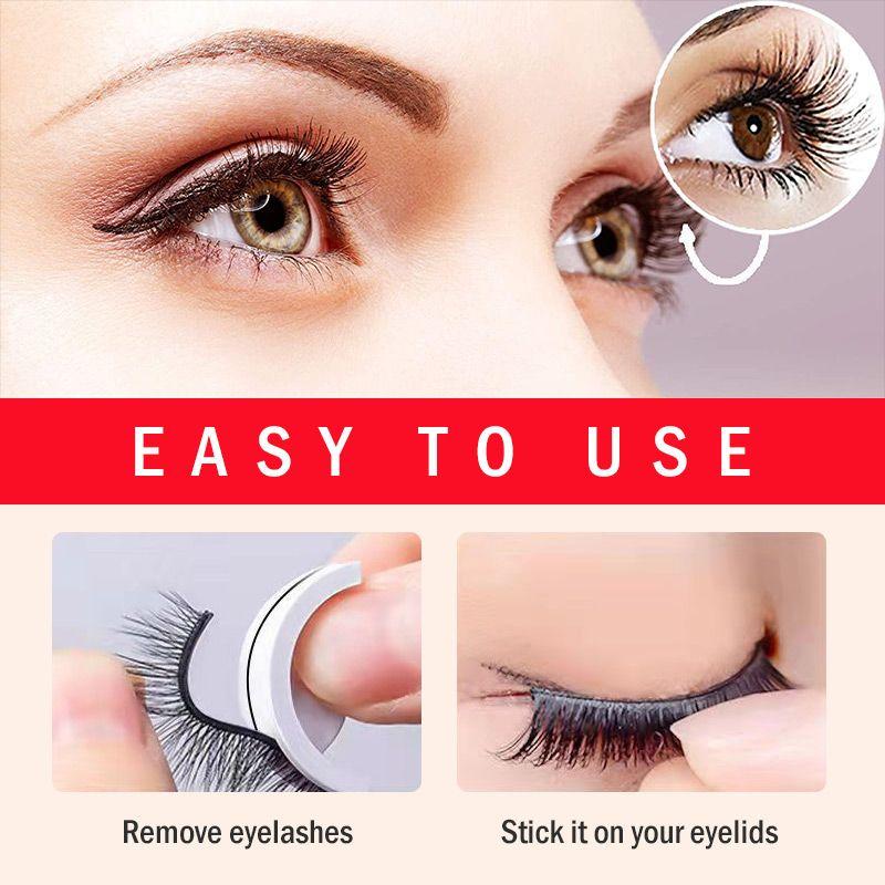 REUSABLE SELF-ADHESIVE FALSE EYELASHES