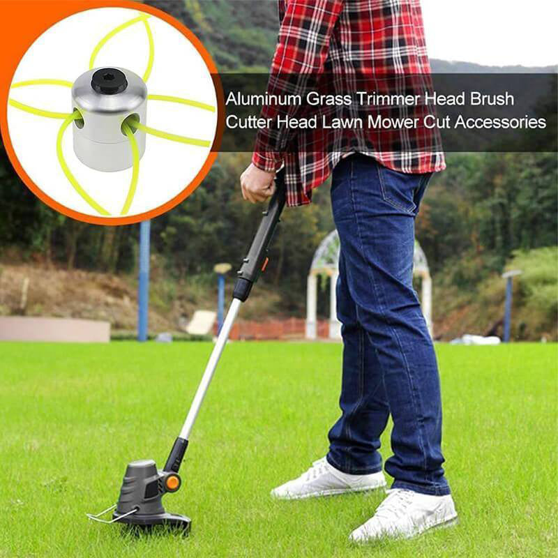 Grass trimmer head aluminum
