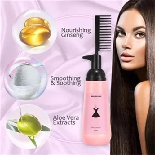 3-Second Hair Straightening Cream