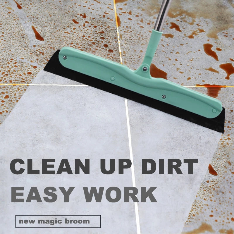 Magic Broom Sweep The Floor 180° Rotating Absorbent Scraper