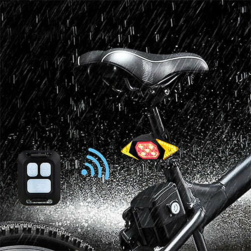 New USB waterproof remote control turn signal for bicycles
