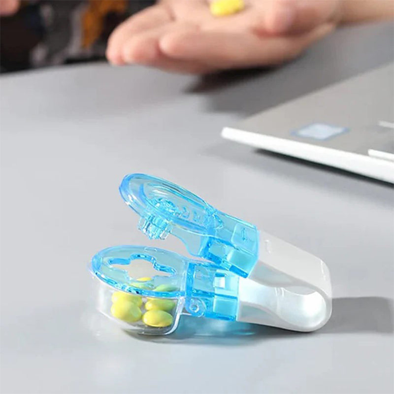 Portable pill box