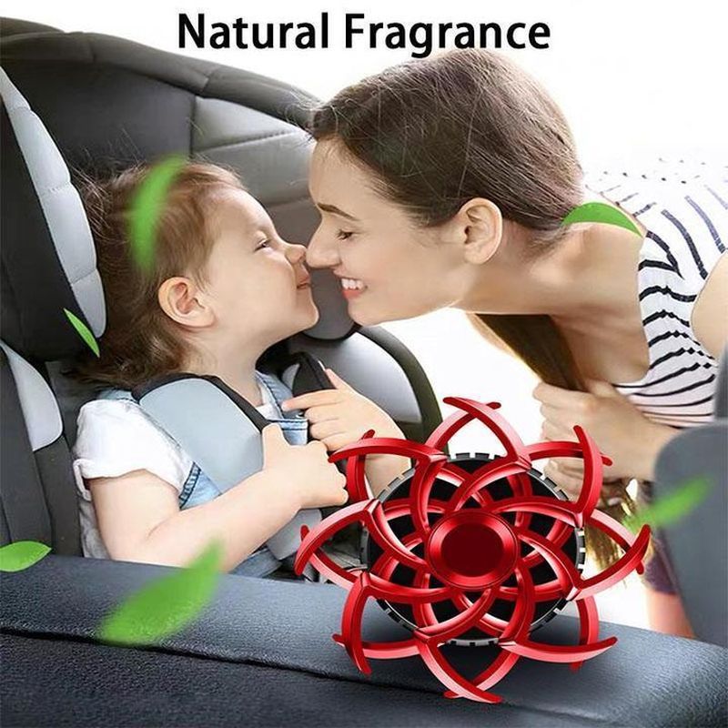 Car Double Helix Air Freshener(Fragrant Tablet Included)