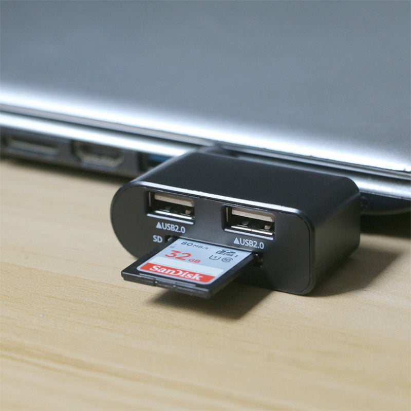 4 in 1 Rotatable USB Hub