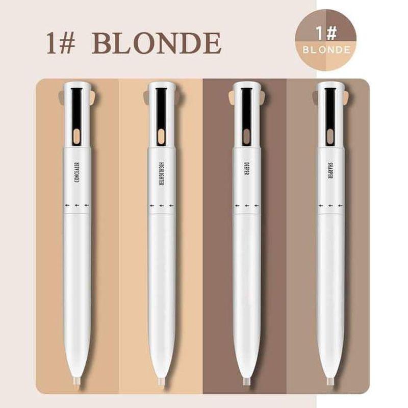 4-in-1 Defining Highlighting Waterproof Eyebrow Pen