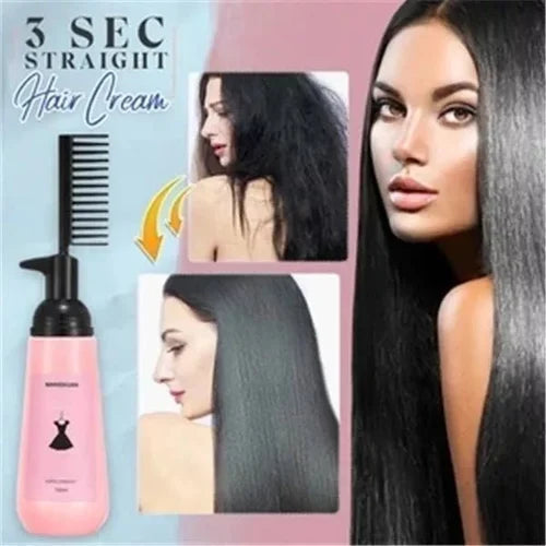 3-Second Hair Straightening Cream