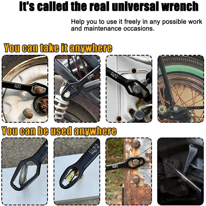 Universal Double Sided Wrench