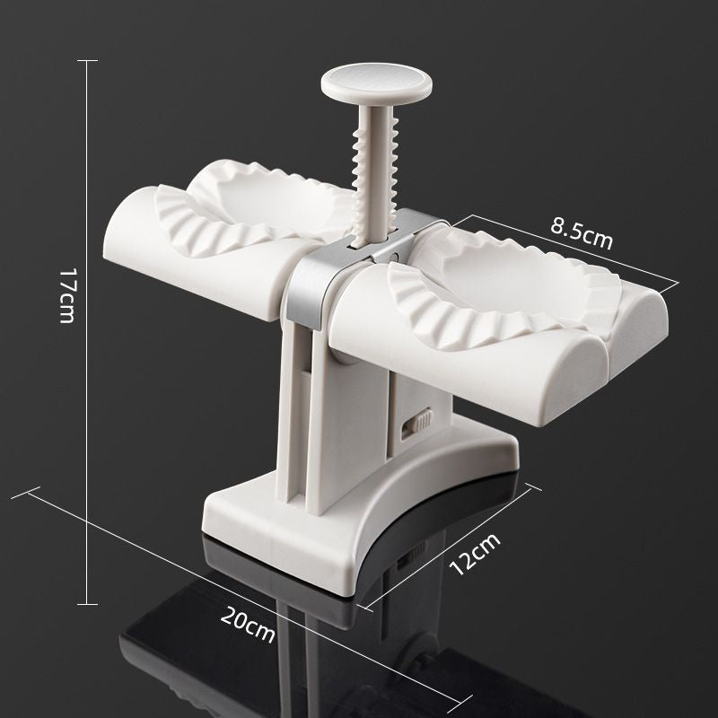 HOUSEHOLD DOUBLE HEAD AUTOMATIC DUMPLING MAKER MOULD