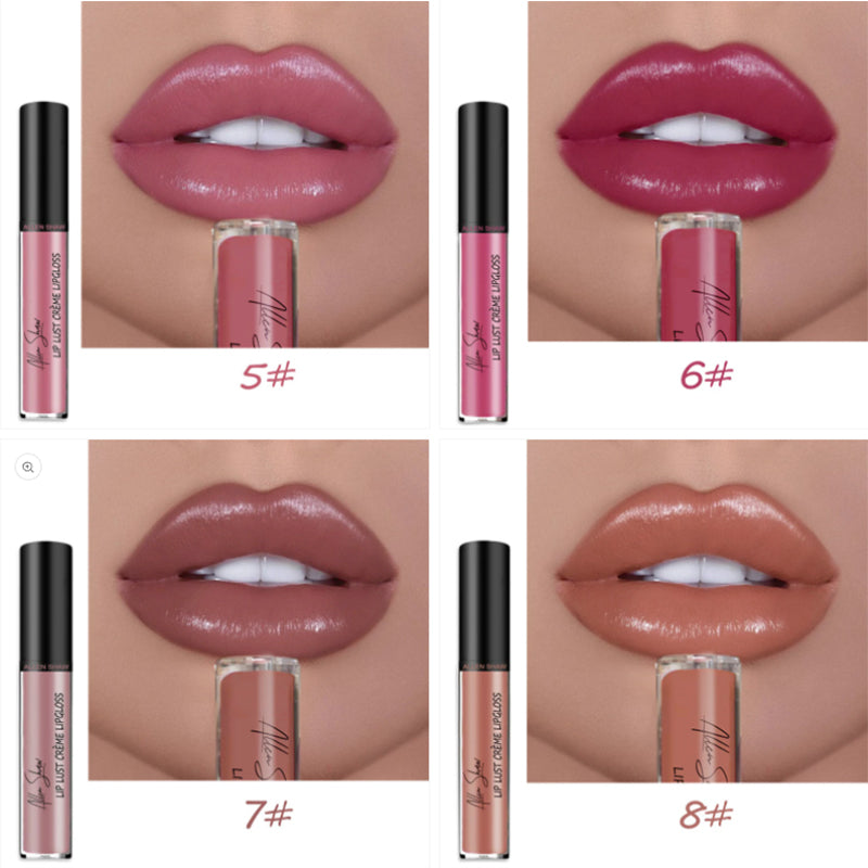 12 Color Cream Texture Lipstick Waterproof