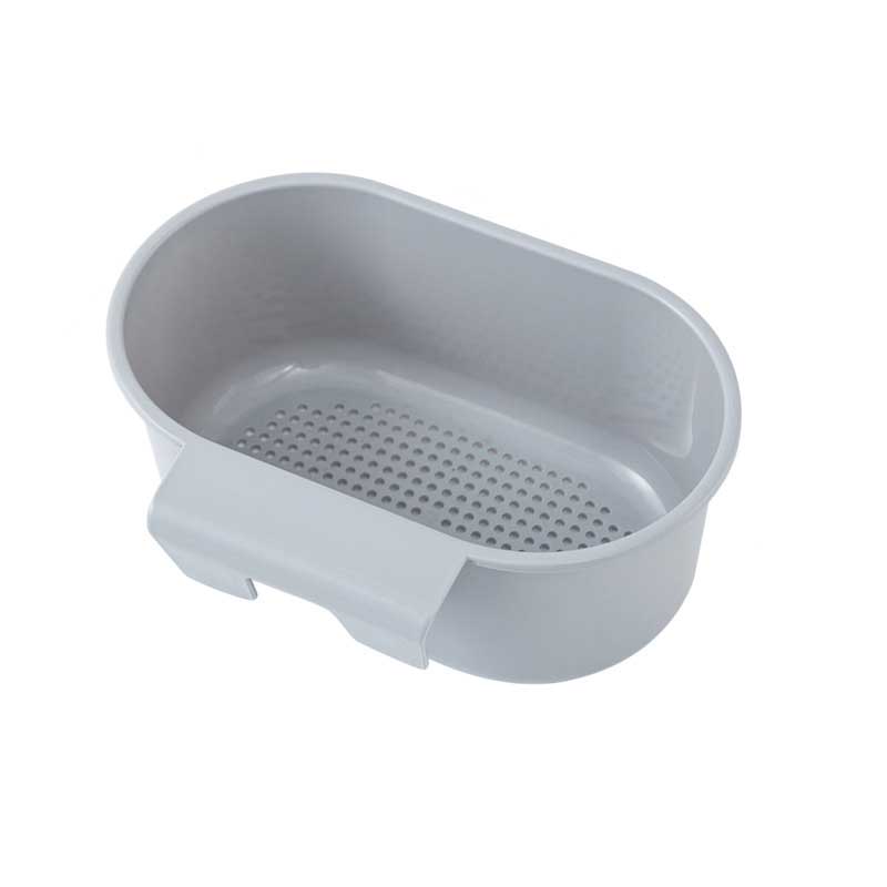 Hangable sink draining basket