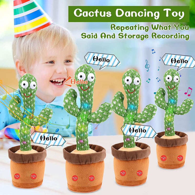 Funny Talk-Back Dancing Cactus